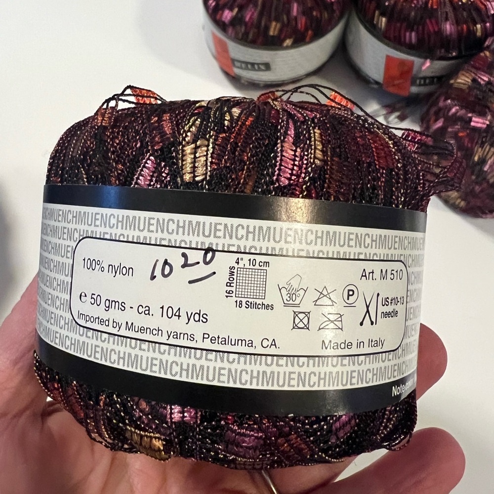 Muench yarns Helix nylon novelty yarn - Picture 4 of 8